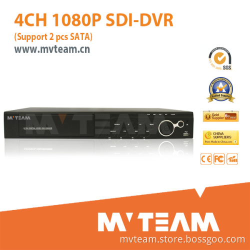 4CH Security Systems P2p 1080P H. 264 Sdi DVR (MVT-H604)